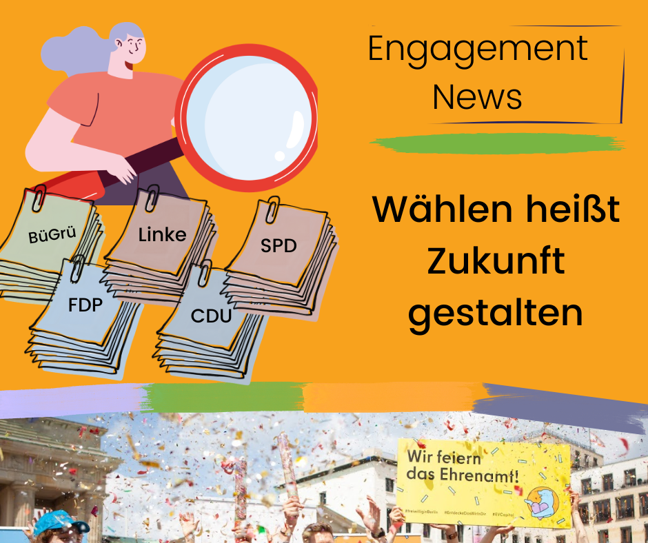 it ihren Wahlprüfsteinen zur Wahl zum Abgeordnetenhaus und der Bezirksverordnetenversammlung am 20. September 2026 richten die Koordinierungsstelle Natur-, Umwelt- und Nachhaltigkeitsbildung (NUN) und ihr NUN-Bildungsbeirat den Blick auf zentrale Herausforderungen der NUN-Bildung.