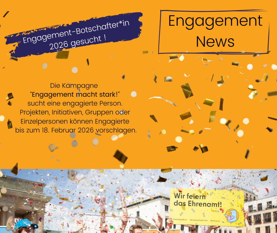 Engagement News wir stellen neue Angebote vor